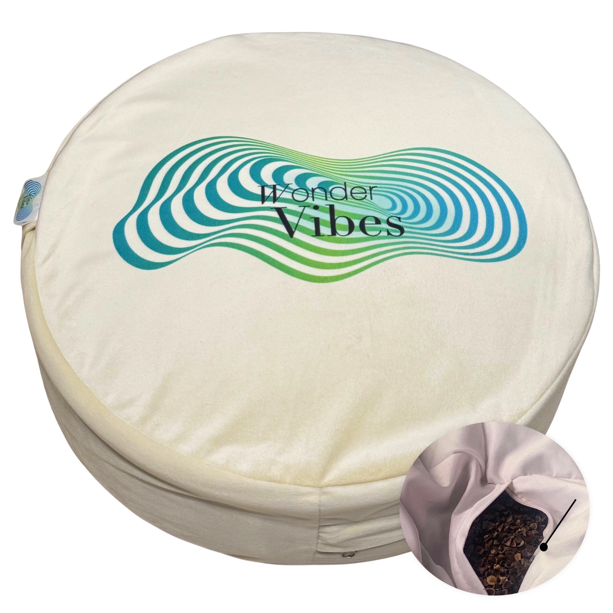 WonderVibes Meditation Cushion (Zafu)