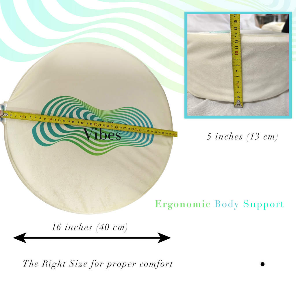 WonderVibes Meditation Cushion (Zafu)