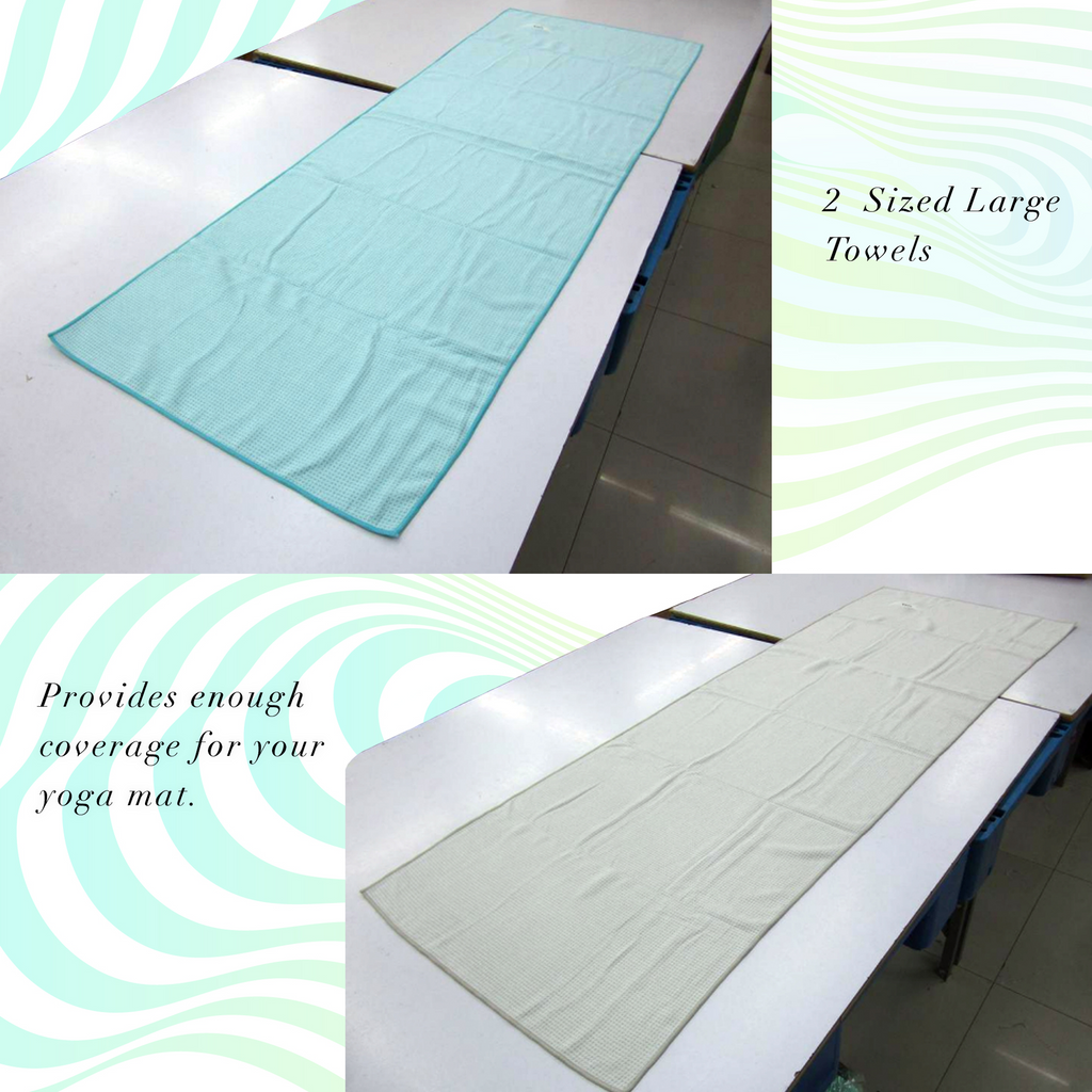 WonderVibes Yoga Towel 2x1 Pack