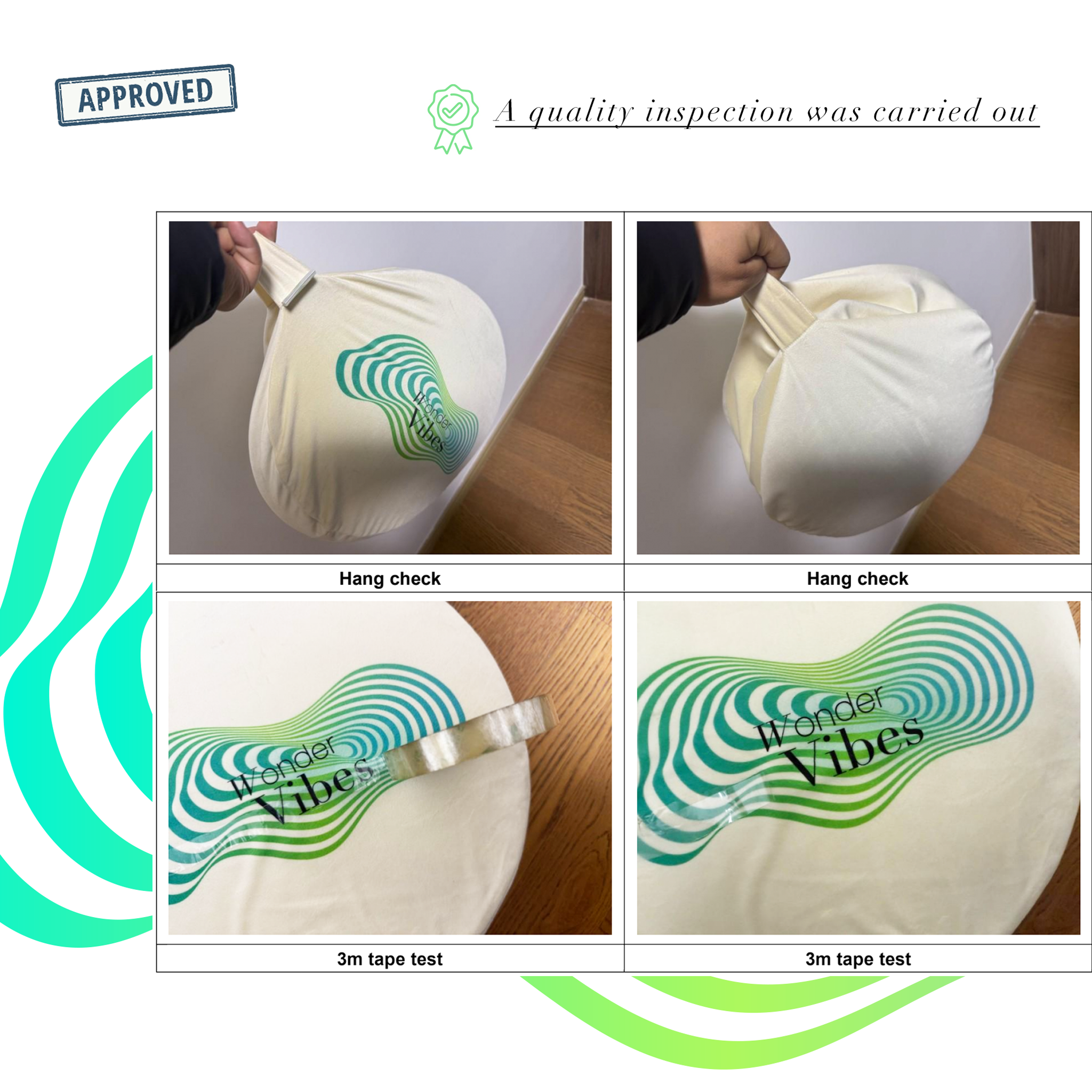 WonderVibes Meditation Cushion (Zafu)