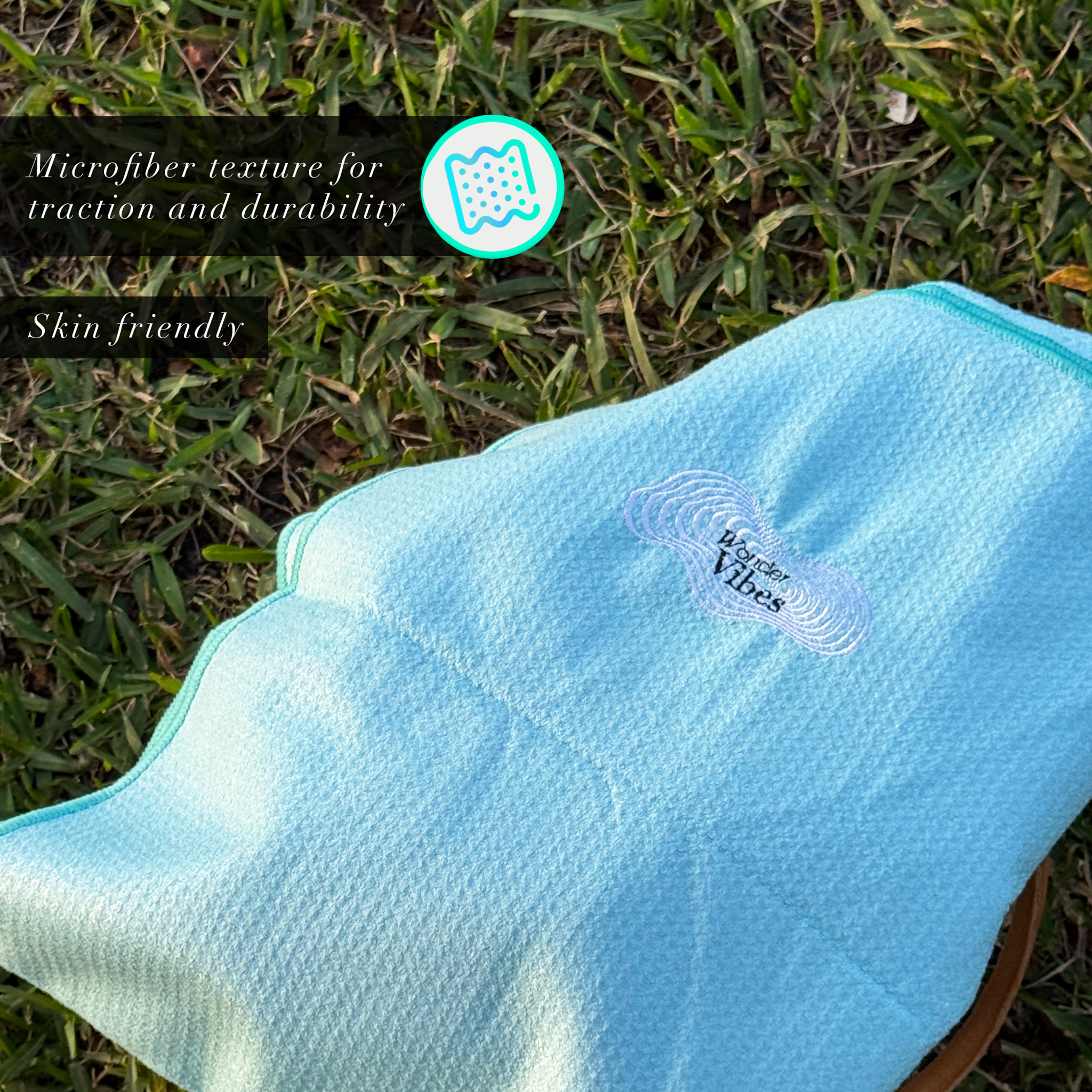 WonderVibes Yoga Towel 2x1 Pack