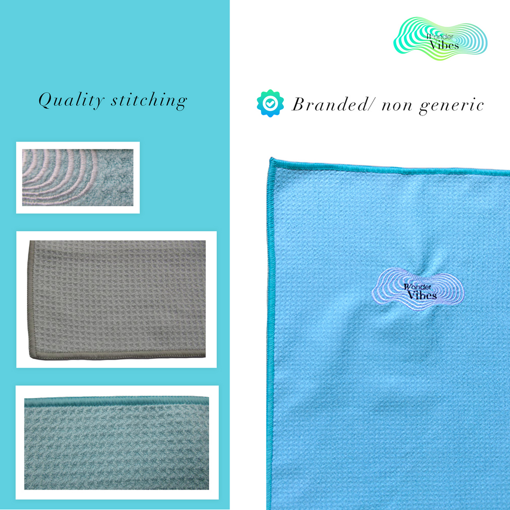 WonderVibes Yoga Towel 2x1 Pack